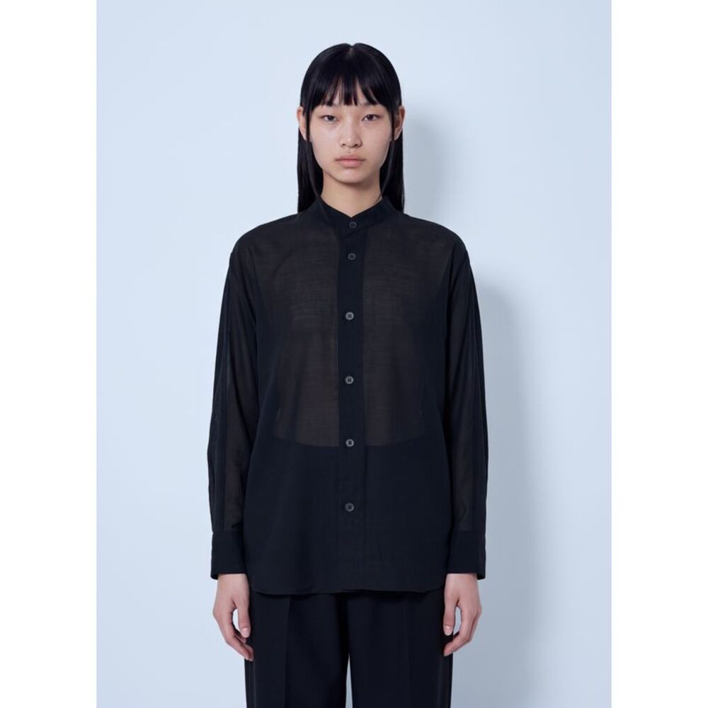 Issey Miyake Women Sheer Wool Shirt - Picture 1 of 6